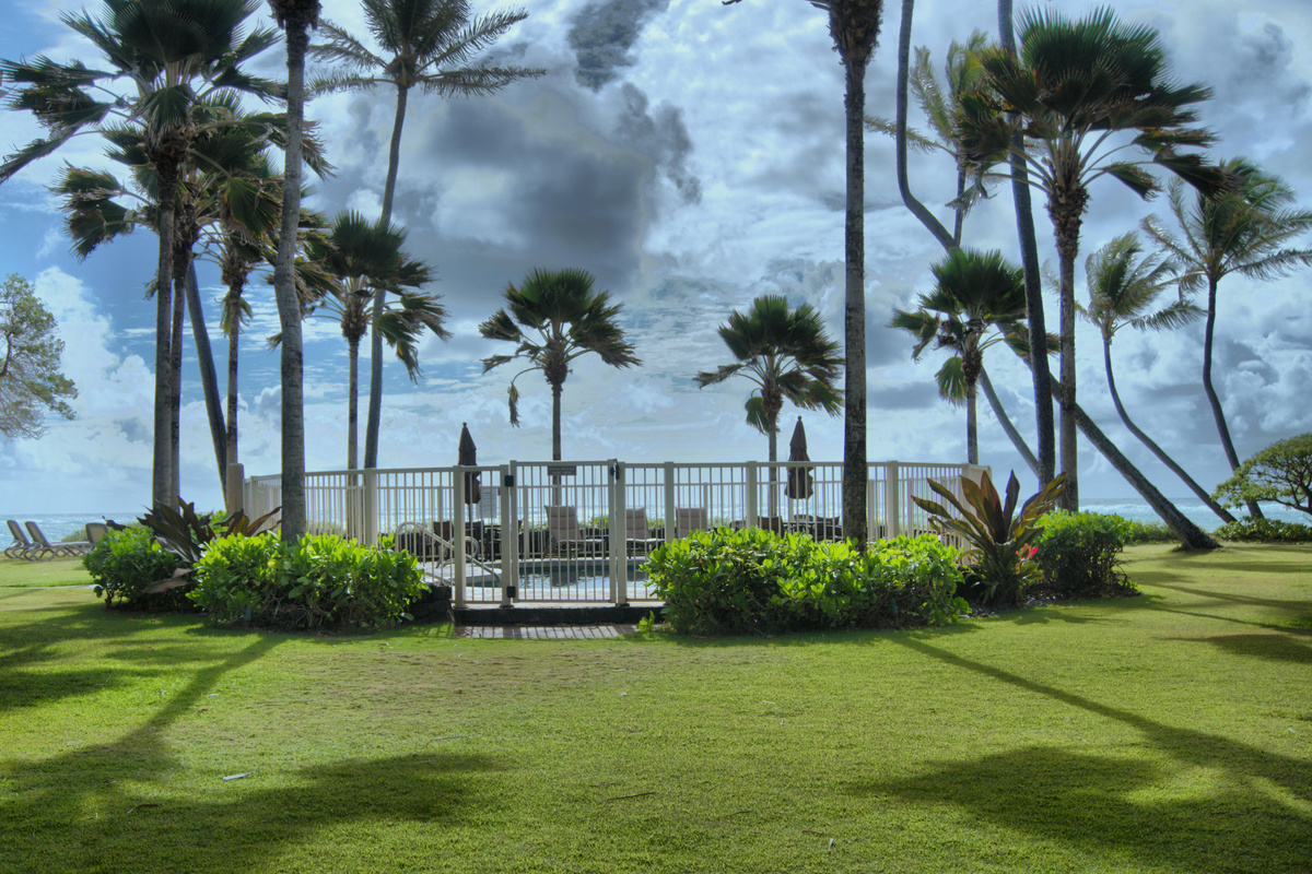 Oceanfront pool
