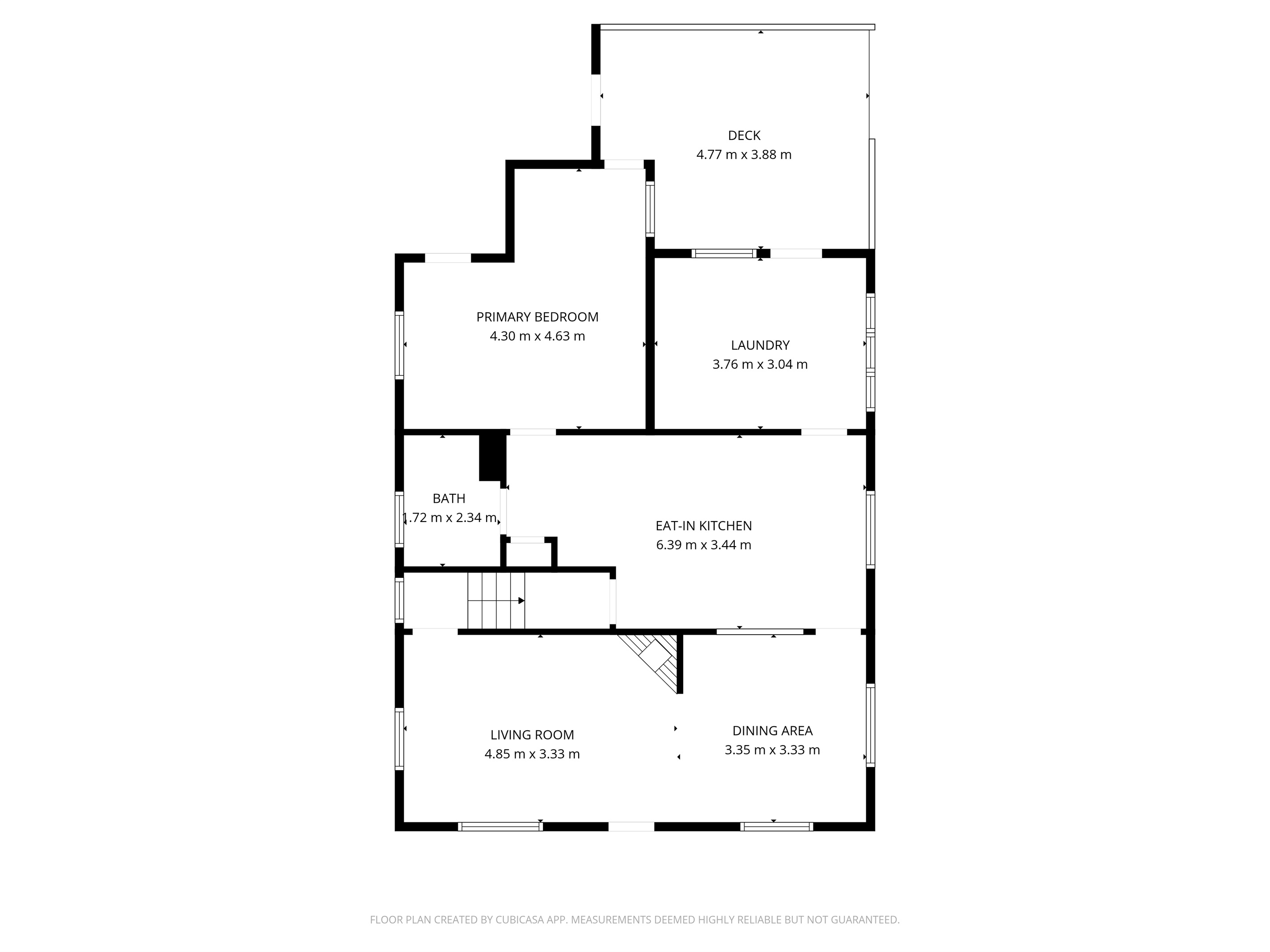 Main Level Floor Plan