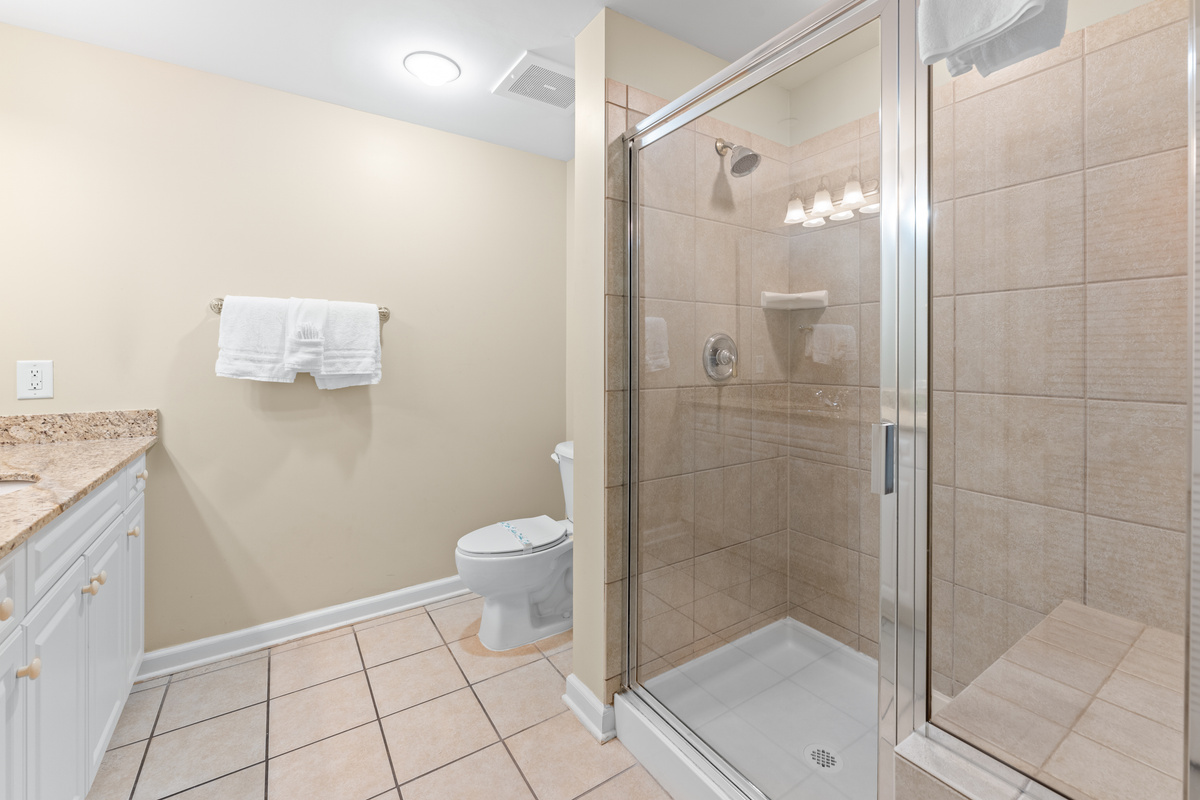 2nd Bathroom with stand alone shower
