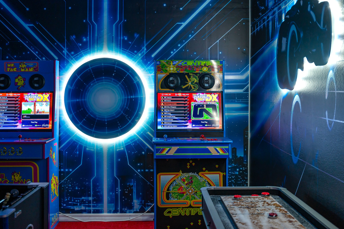 Game Room at Villa Ichabod