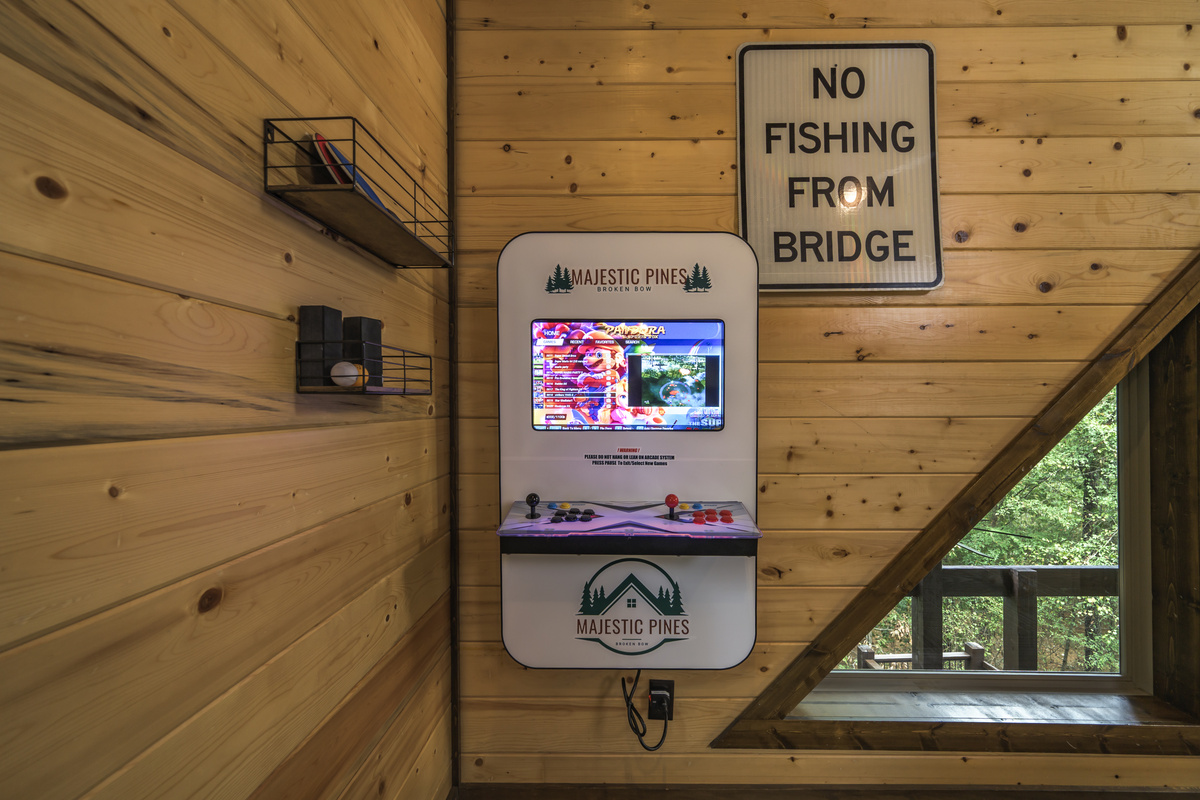 A vault of video game fun awaits! Challenge friends and family to hours of arcade entertainment.