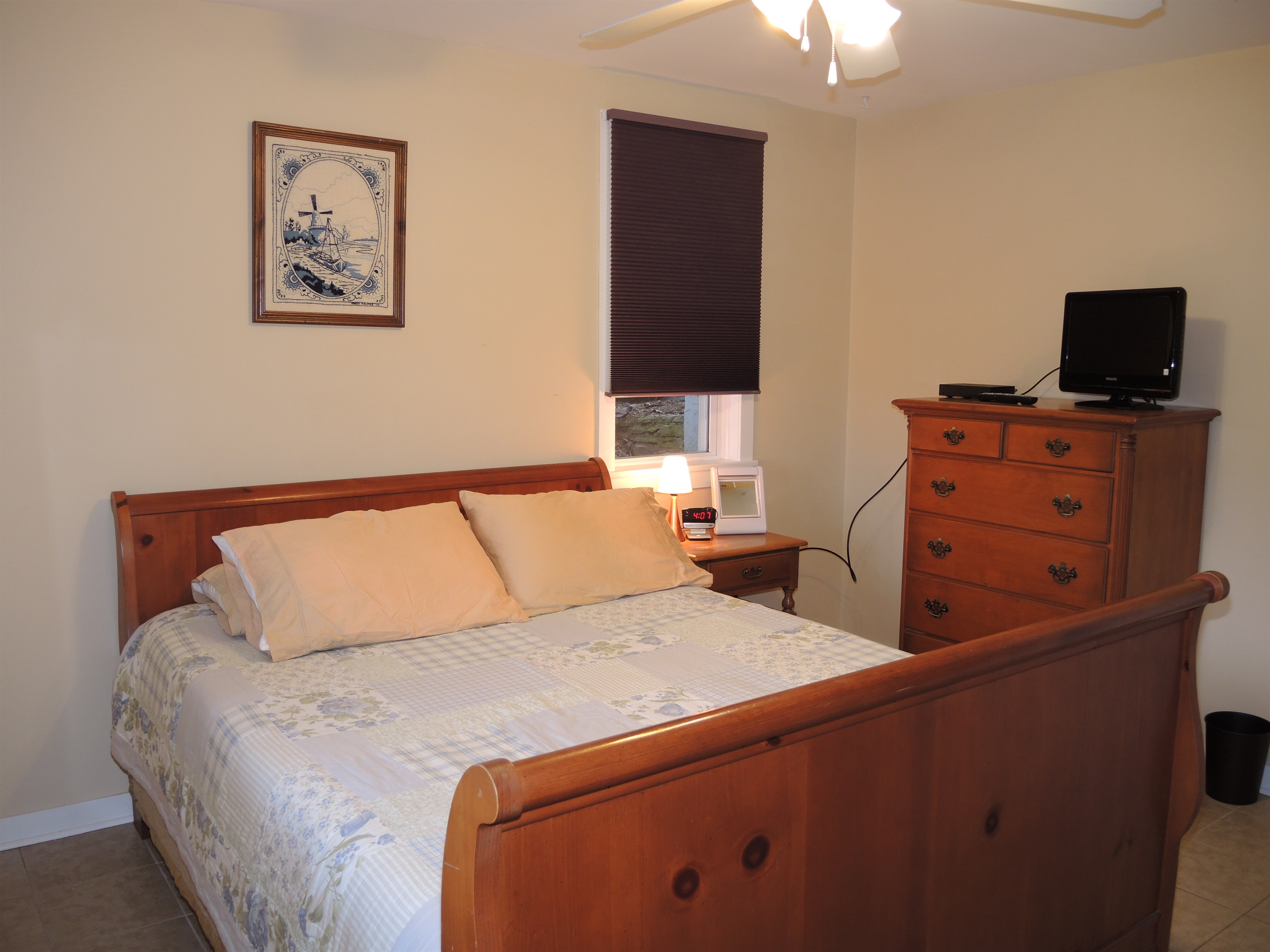 Queen bedroom #3 on lower level