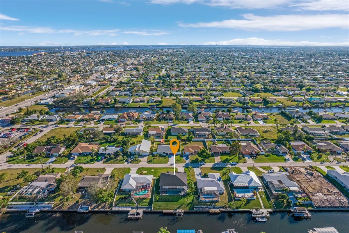 Panoramic Gulf Access views from above