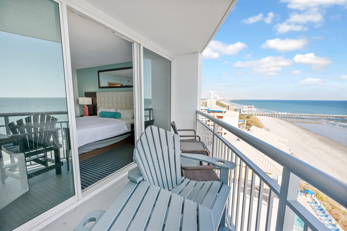 Breathtaking Views from Balcony!