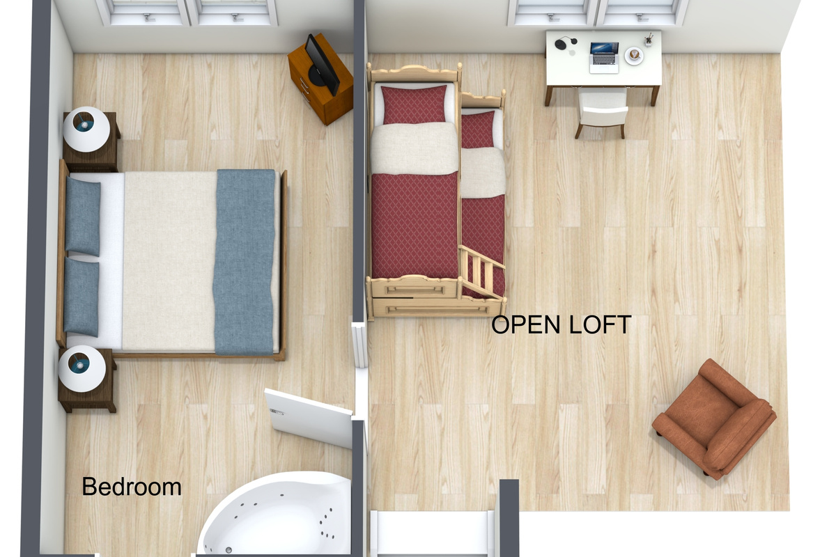 UPPER LEVEL FLOOR PLAN