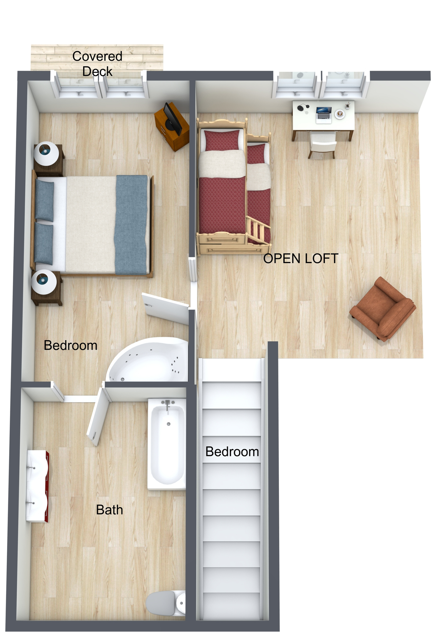 UPPER LEVEL FLOOR PLAN