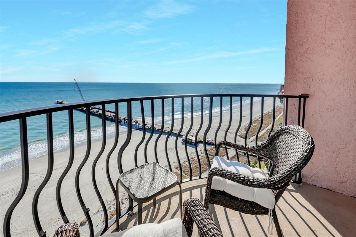 Amazing View from the Balcony!