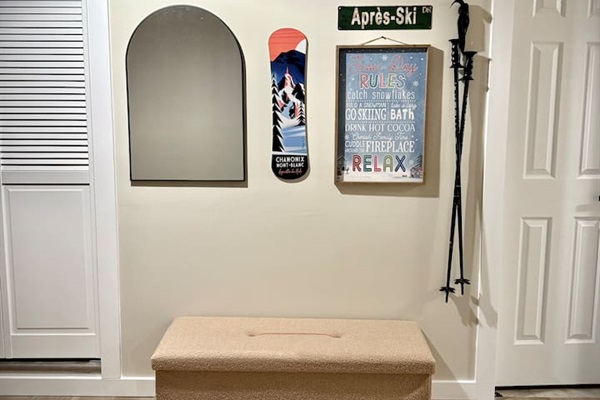 Washer and Dryer Area