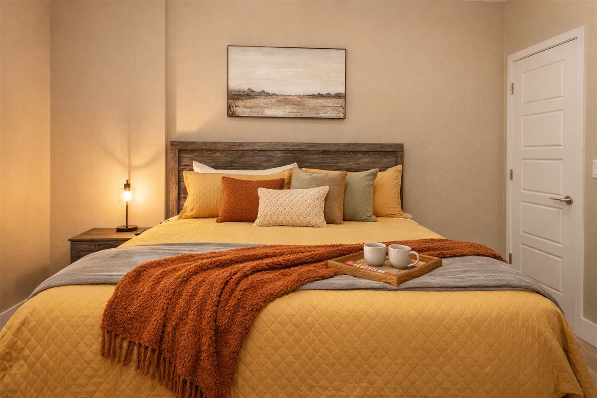 Lower level king bedroom