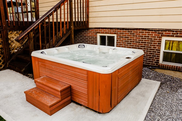 Relax and Unwind in the Hot Tub