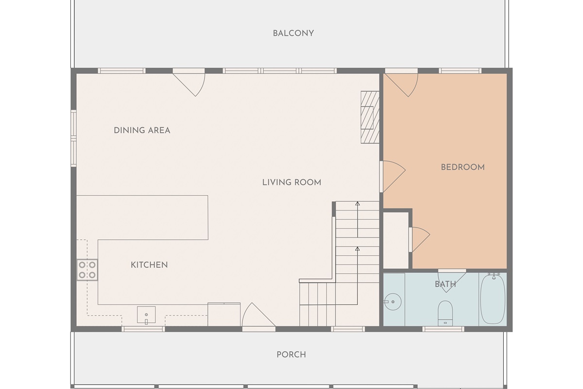 First floor plan