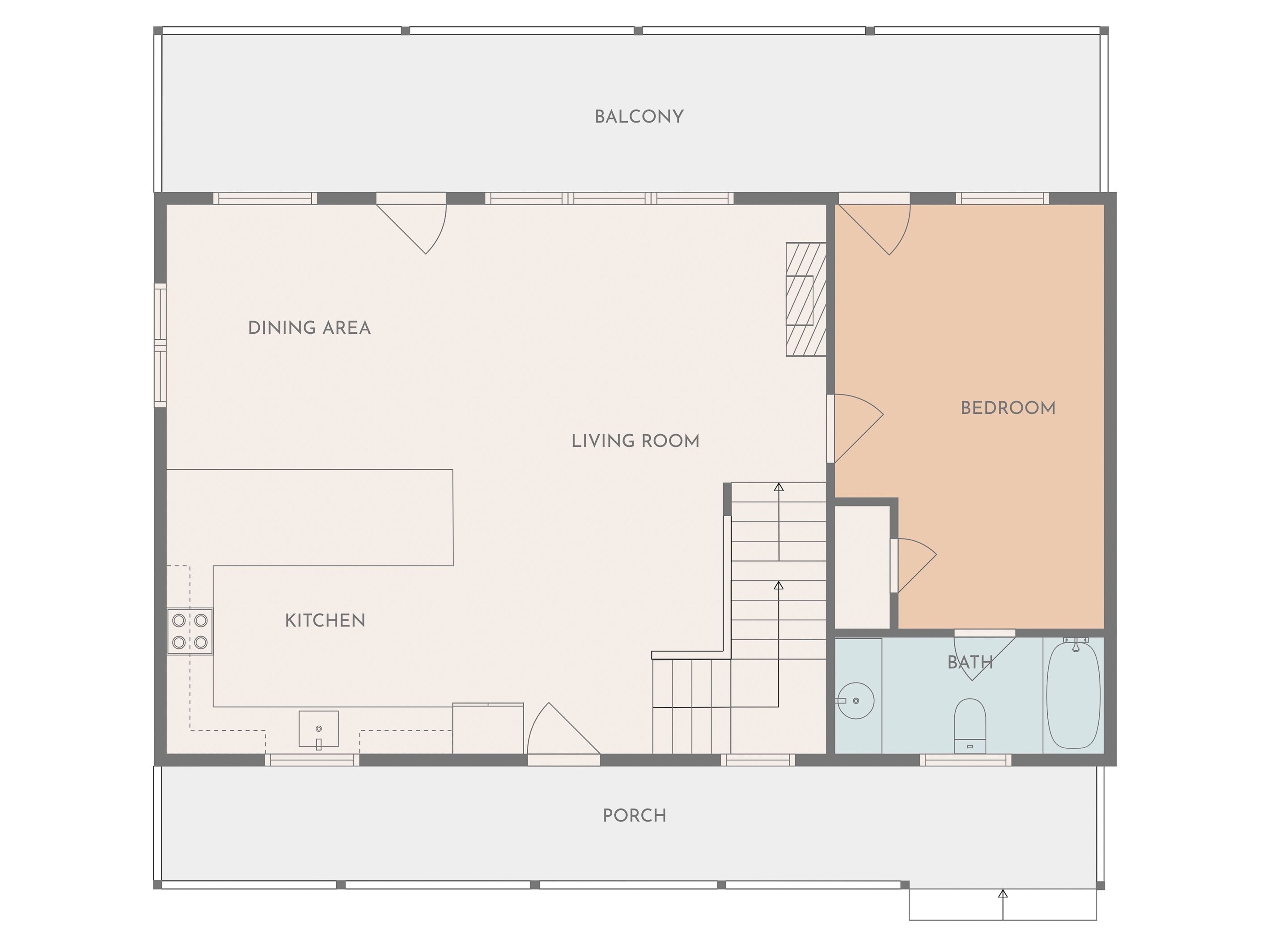 First floor plan