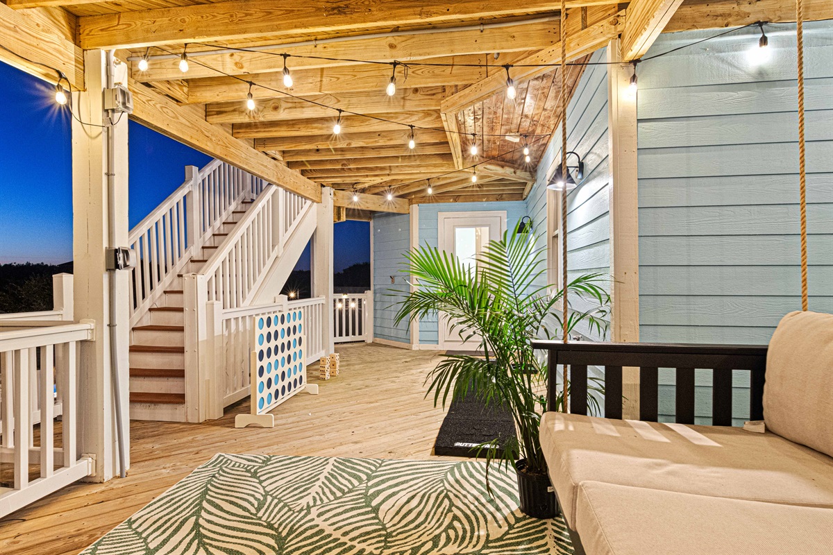 Entertain on the back decks!