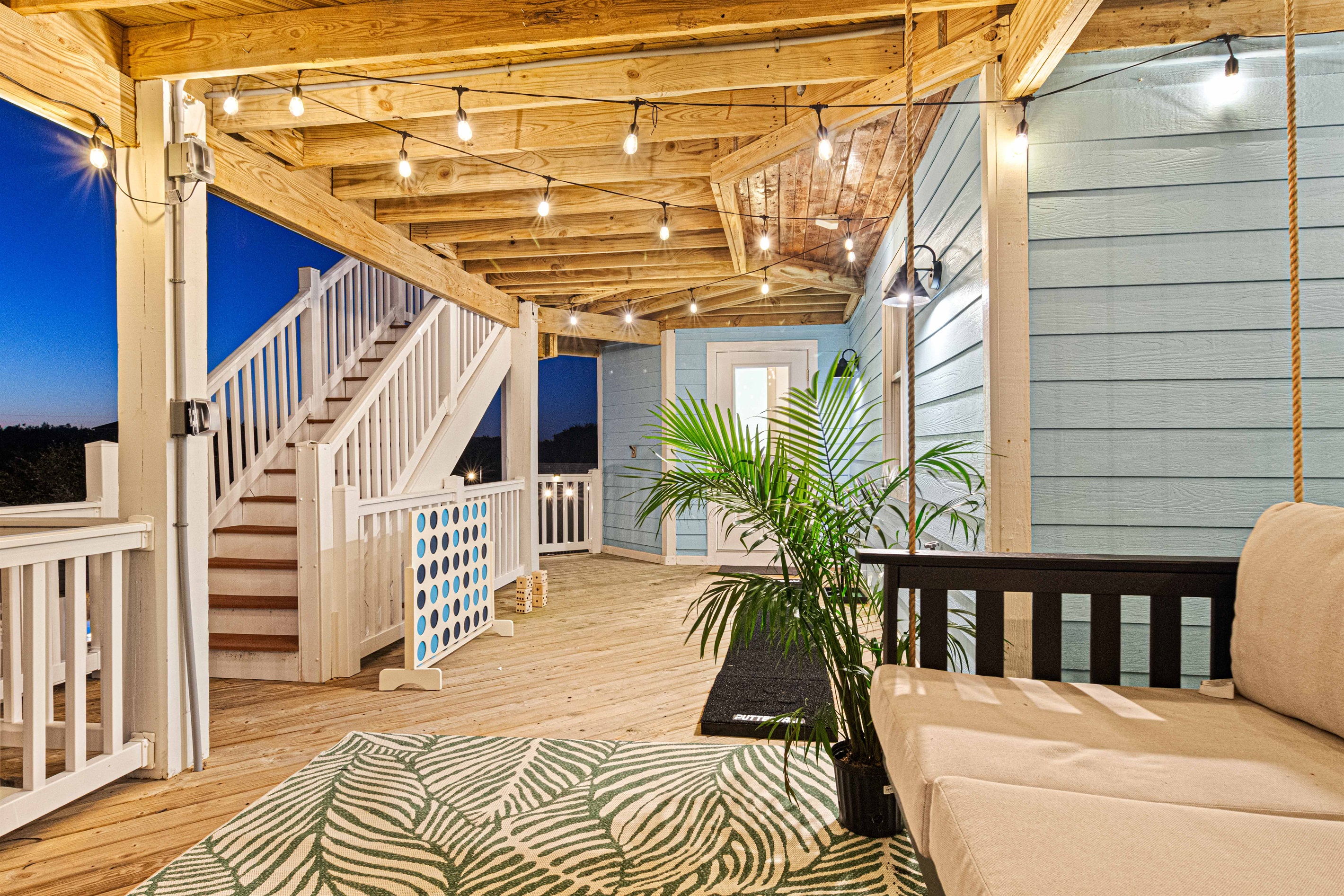 Entertain on the back decks!