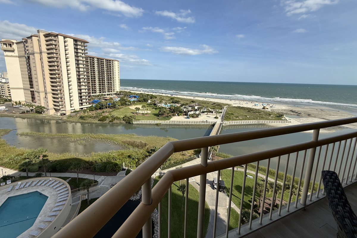 Gorgeous View from Balcony