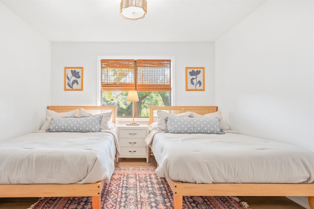 guest room bedroom #3 - 2 double beds