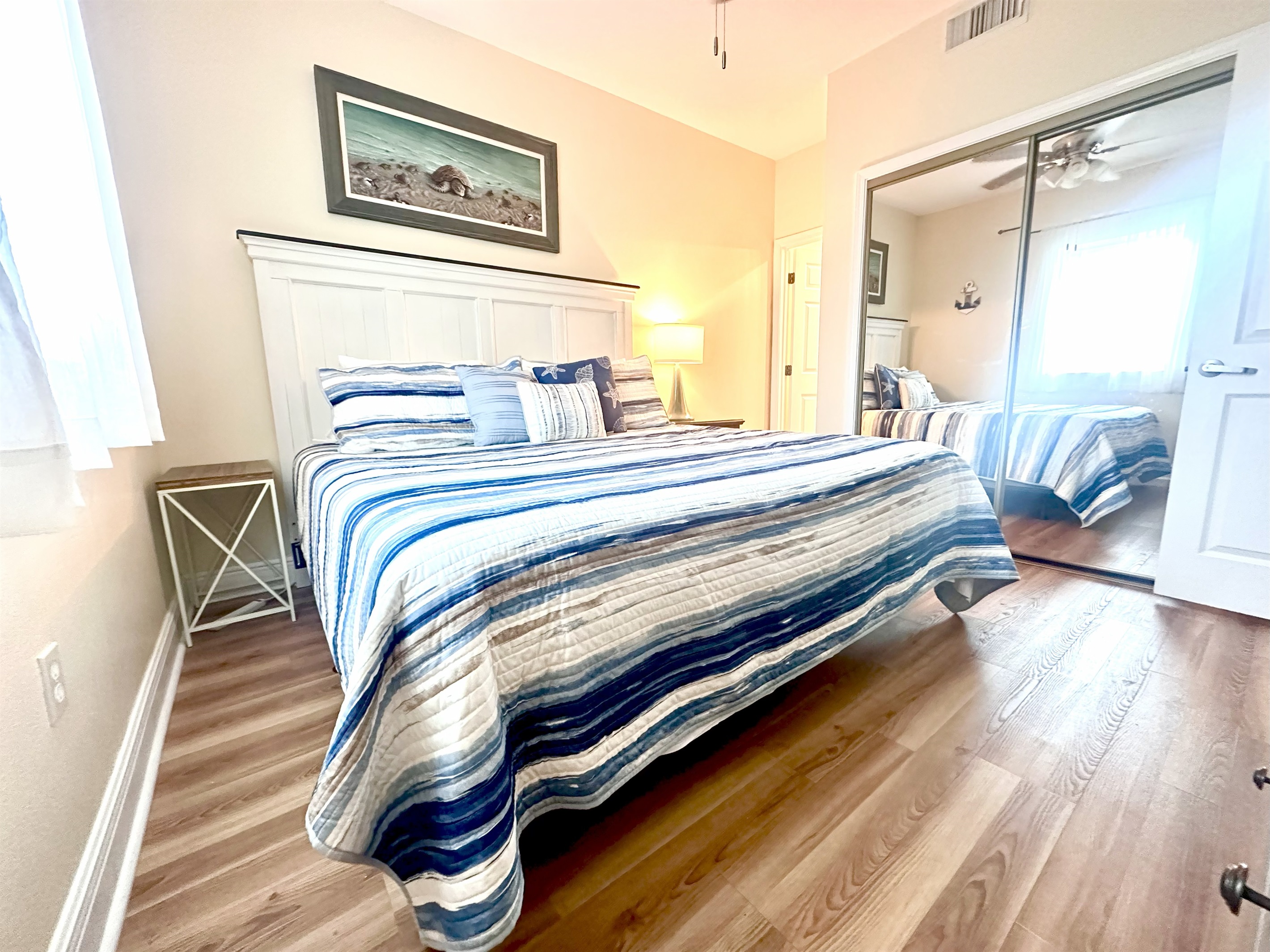 Guest Room with New King Size Bed