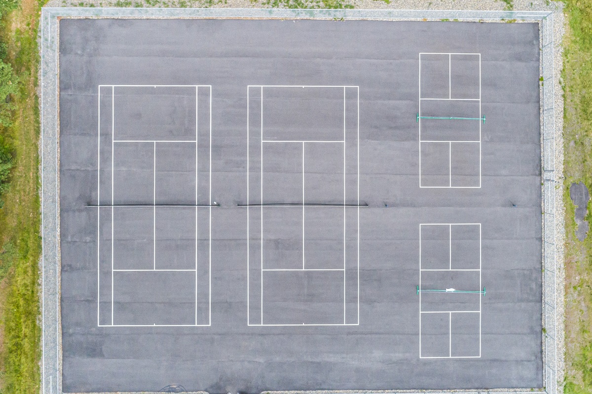 Stay active with multiple community tennis courts available for guests to enjoy