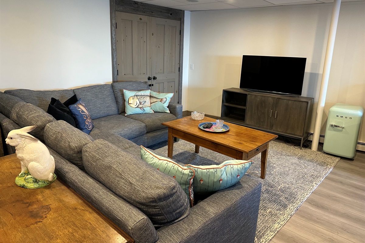 Additional living space on lower level