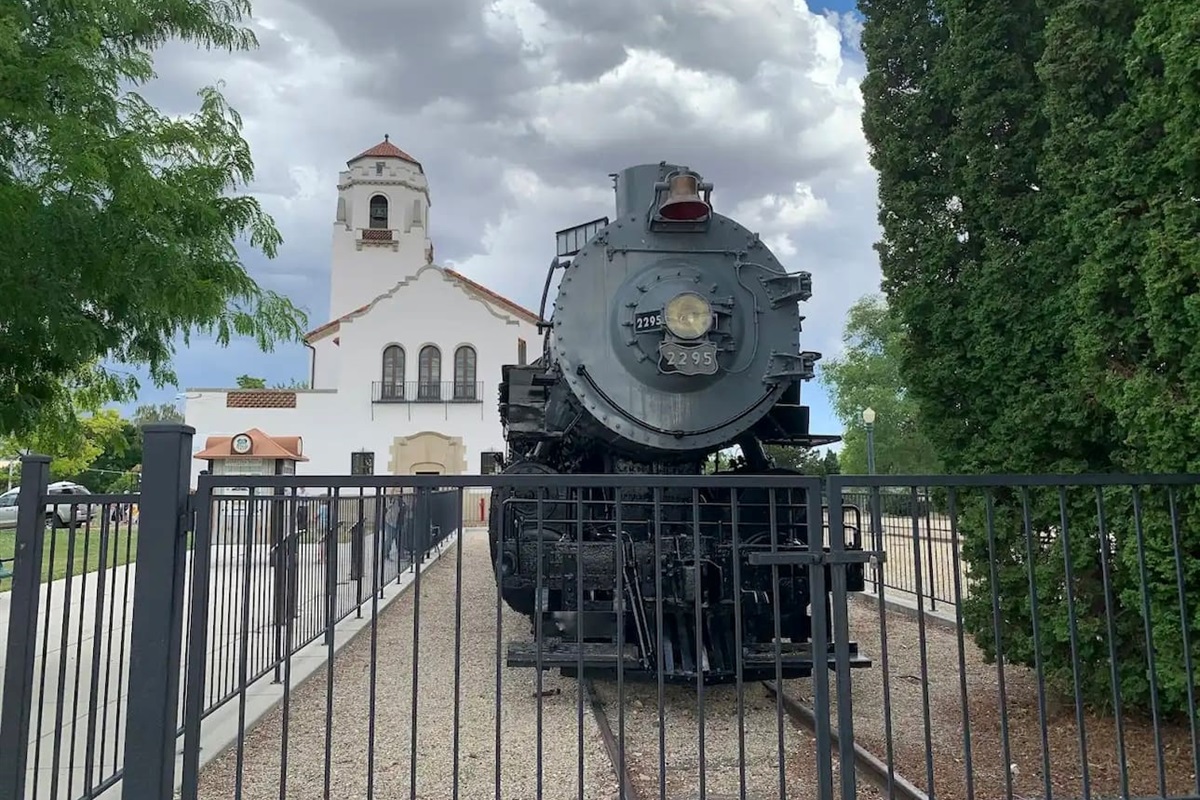 Historical train depot