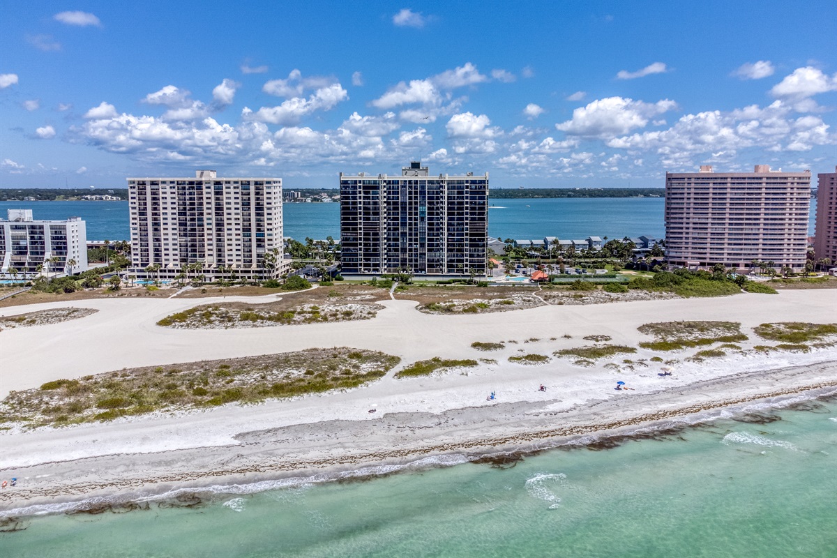 2/2 on Sand Key BEACH! Lighthouse Towers 903 At Home Property Mgmt