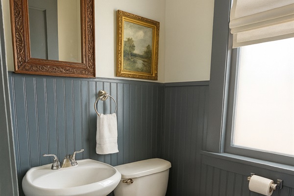 Half bath on main level