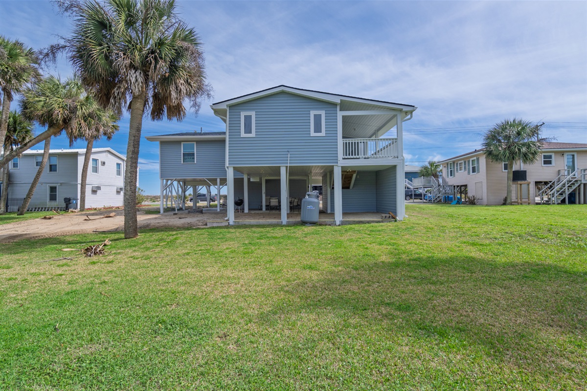 Large Private Backyard