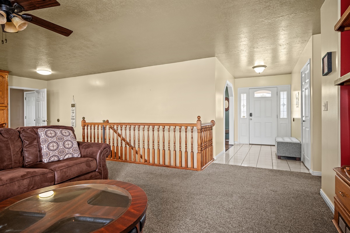 Main Level LR and Entrance
