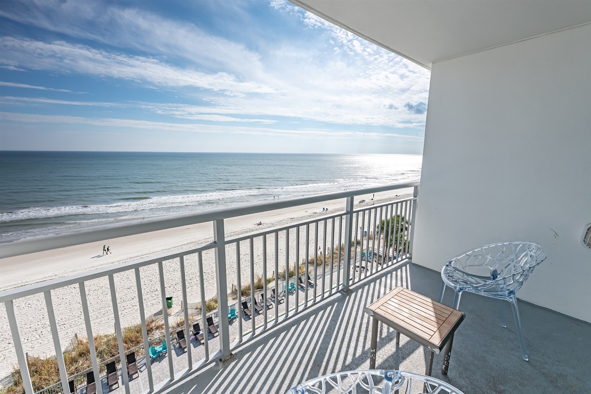 Amazing View from the Balcony!