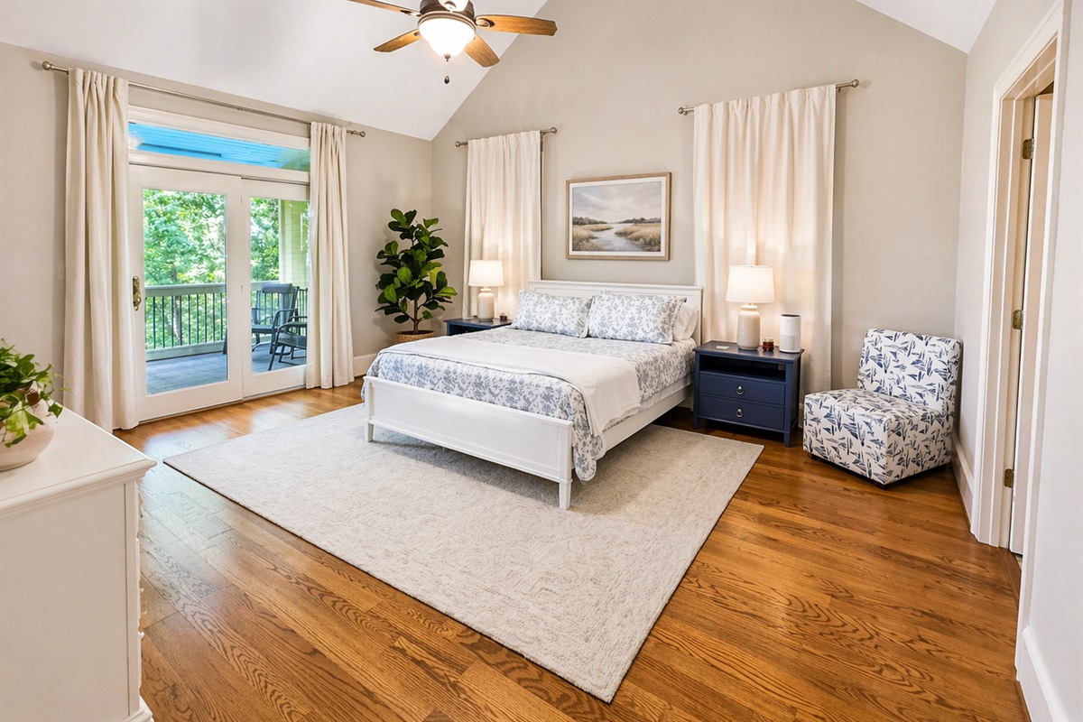 Master Bedroom with King Bed