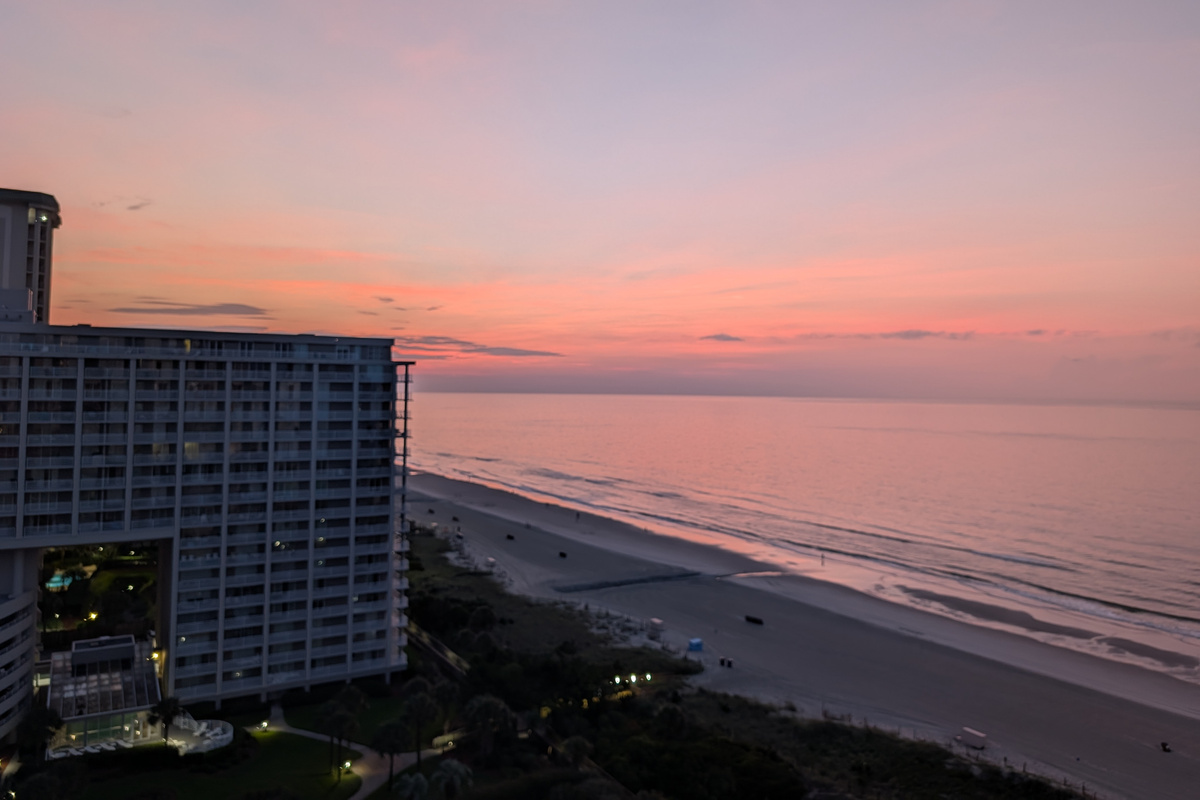 Wake up early to catch the sunrise