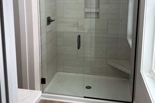 Master bathroom, construction update 1/31/26.