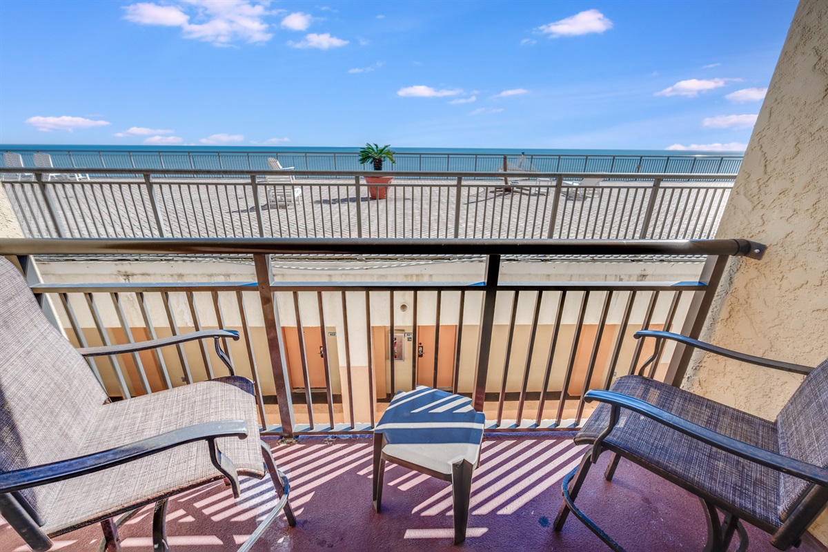 Balcony with Amazing Views