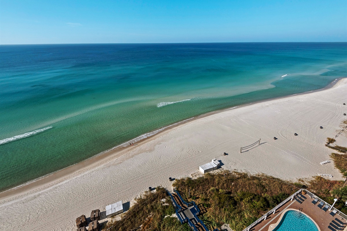 Beach View from the Balcony