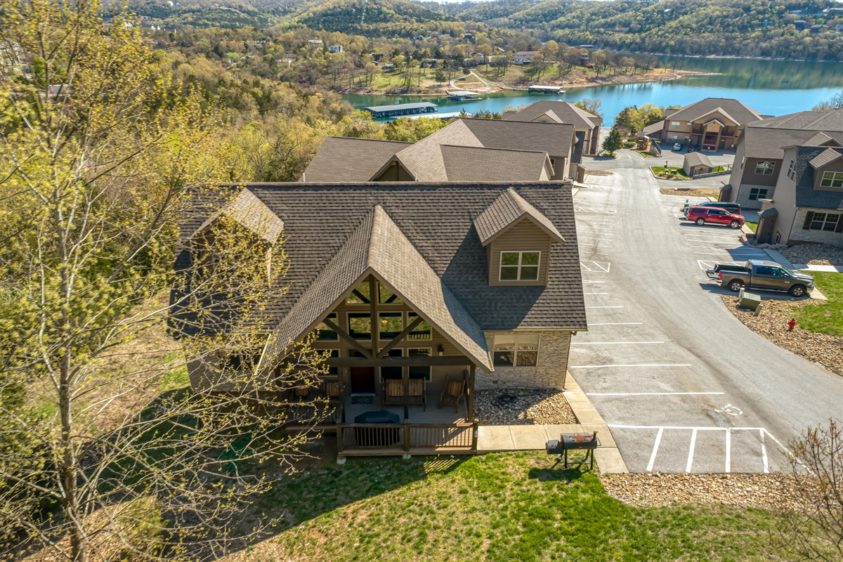 Overlooking Whiskey to Table Rock Lake