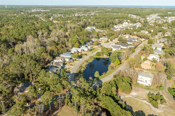 The Cape is a gated community; Rouen Court is nearest an entrance off River Road.