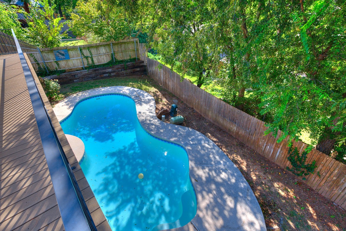 View of Pool from the Sun Deck