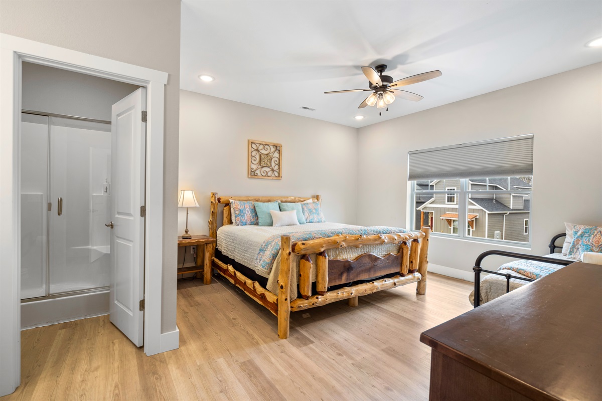 Upper level king bedroom 4