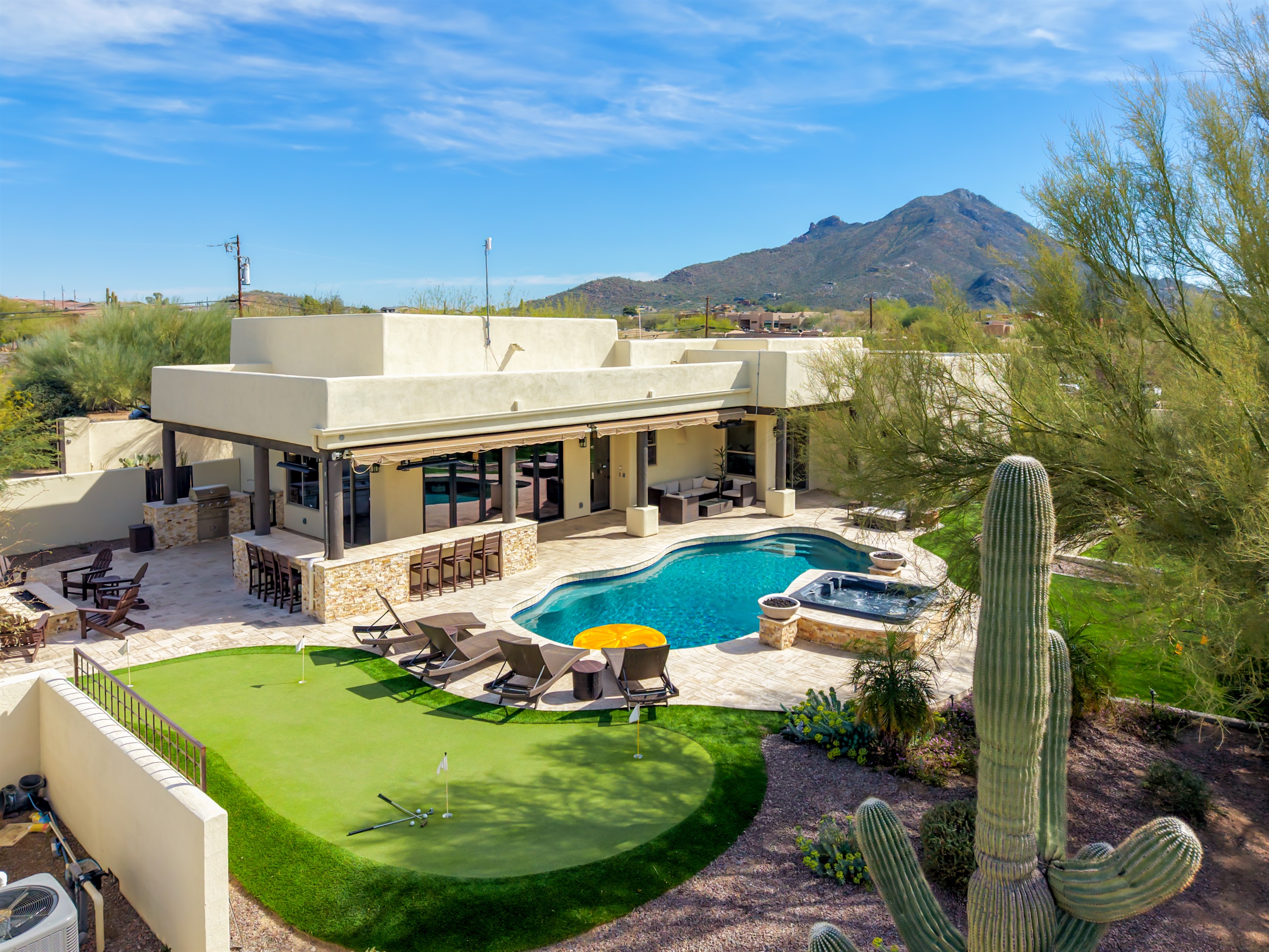 Luxury Cave Creek vacation rental with private pool and mountain views