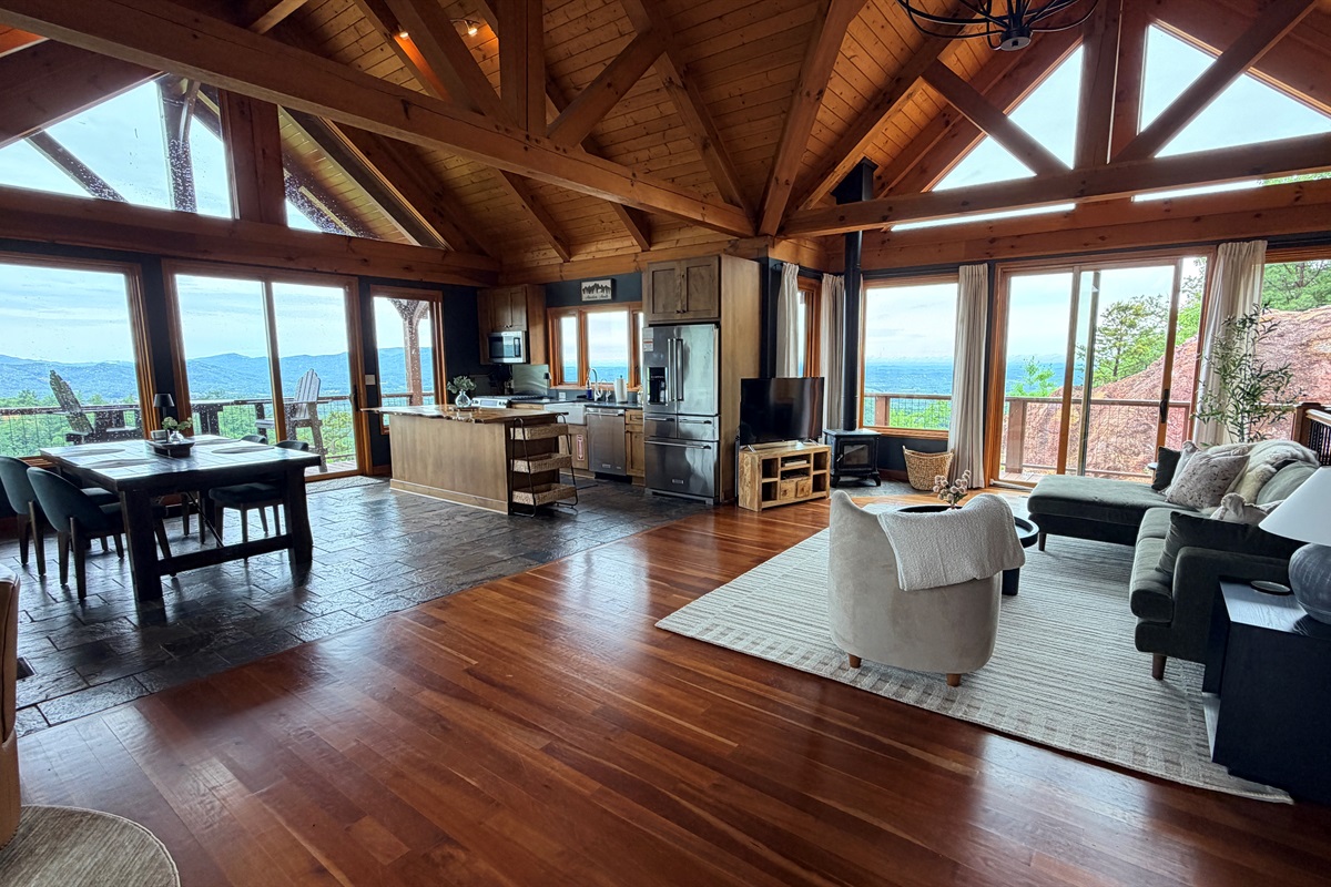 The beams, the views, yes, please!