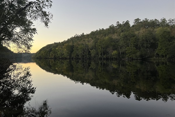Short scenic drive to Beavers Bend State Park