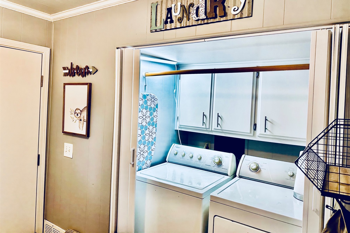 Laundry Room Closet…, inside Bedroom #3
