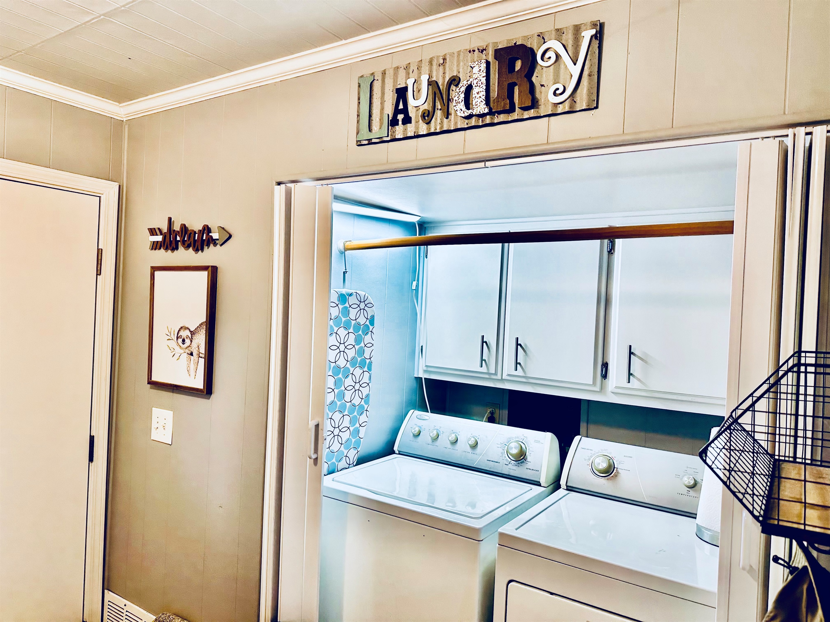 Laundry Room Closet…, inside Bedroom #3