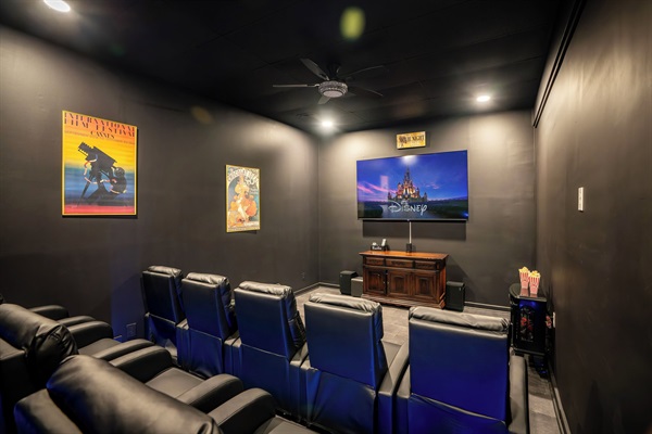 Theater room
