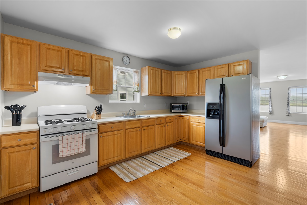 Kitchen Fridge+Stove+Oven+Sink