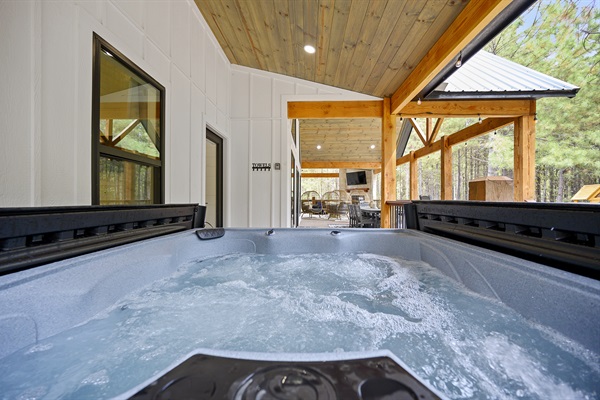 Hot tub!