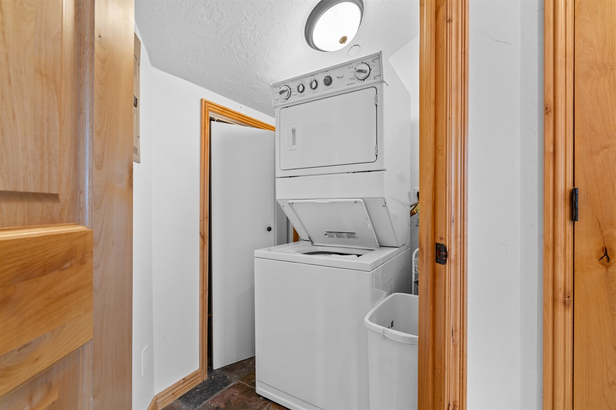 For your convenience, a washer and dryer are available for use throughout your stay.