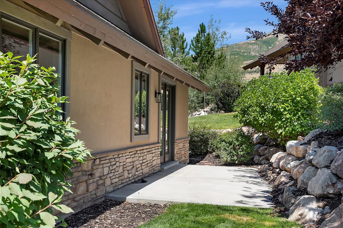 A tucked-away outdoor area offering privacy and a quiet place to start or end your day.