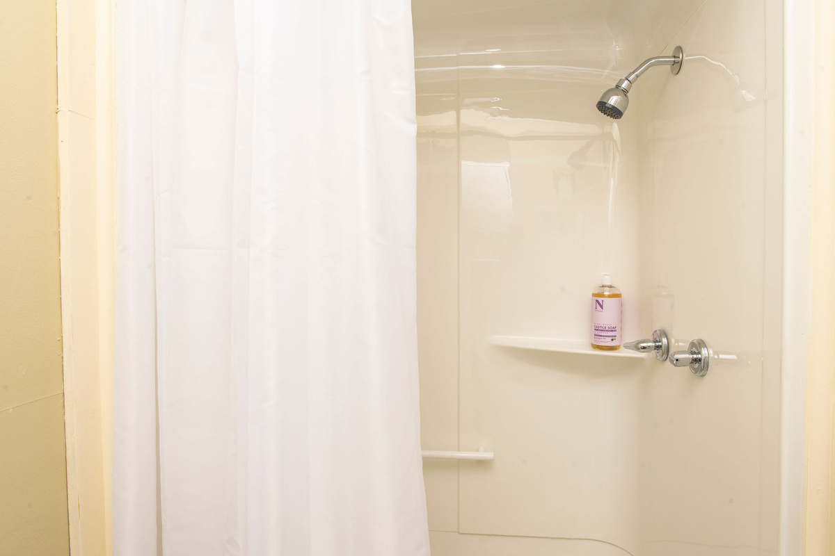 Bright, clean shower