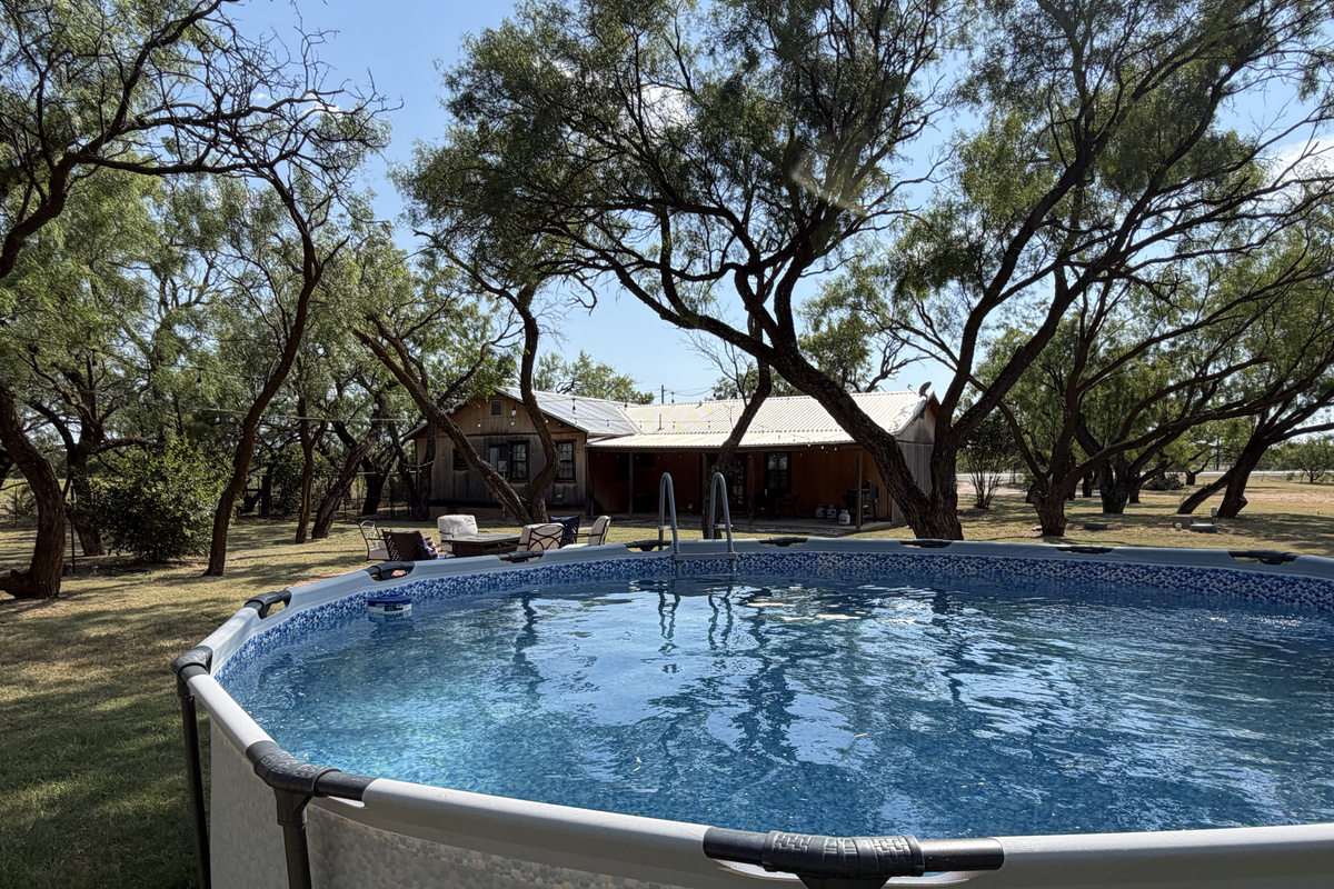 Above ground pool added through Labor Day!